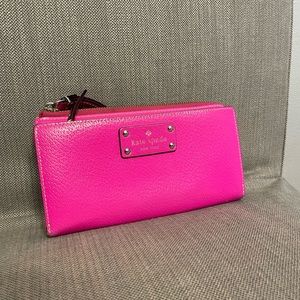 Hot Pink Kate Spade Wallet